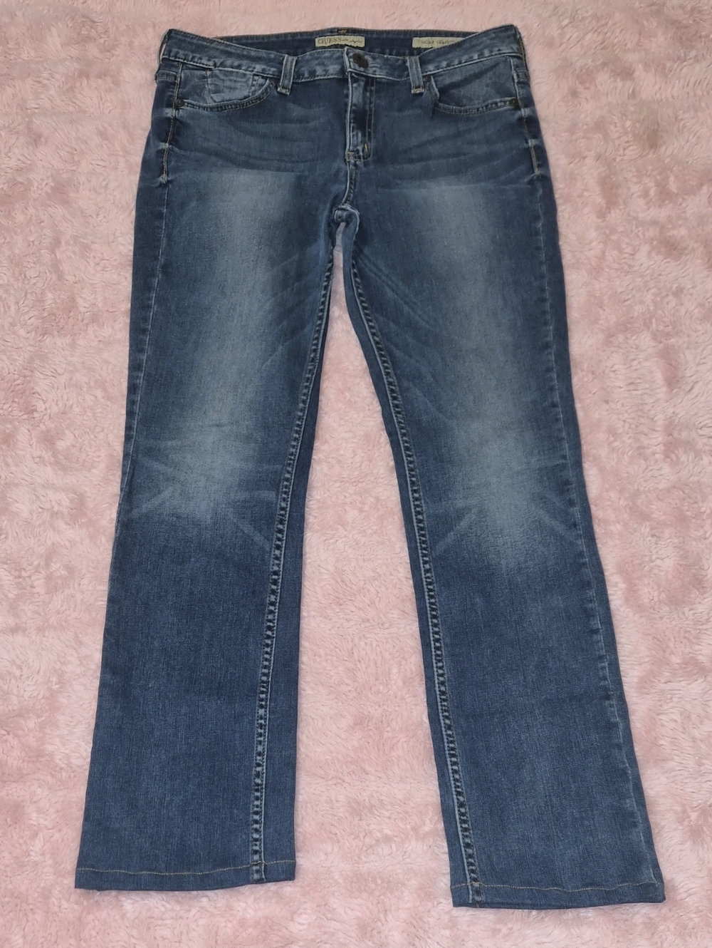 Guess Women's Blue Flare Jeans